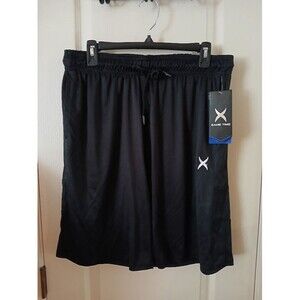 Men's X Game Time Black Athletic Shorts Size Large NWT Athleisure